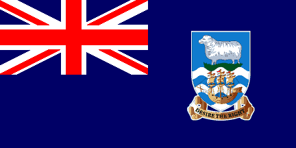 Nacionalinės vėliavos, Folklando (Malvinų) salos