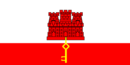 Nacionalinės vėliavos, Gibraltaras