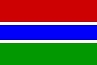 Nacionalinės vėliavos, Gambija