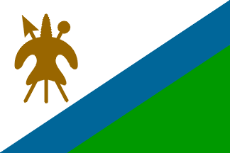 Nacionalinės vėliavos, Lesotas
