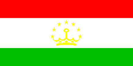 Nacionalinės vėliavos, Tadžikija