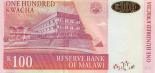100 kwacha (other side) 100