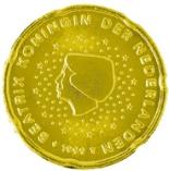 20 cents (other side, country Netherlands) 0.2