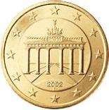 50 cents (other side, country Germany) 0.5