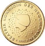 50 cents (other side, country netherlands) 0.5