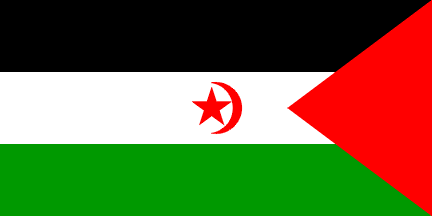 Nacionalinės vėliavos, Vakarų Sachara