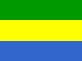 Nacionalinės vėliavos, Gabonas