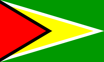 Nacionalinės vėliavos, Gajana