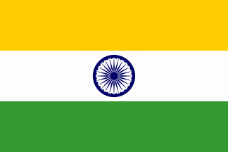 Nacionalinės vėliavos, Indija