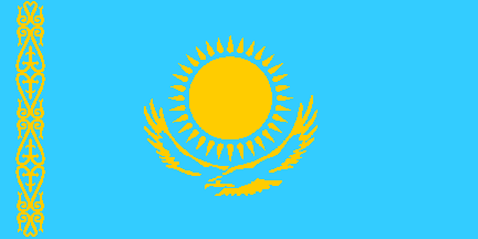 Nacionalinės vėliavos, Kazachija