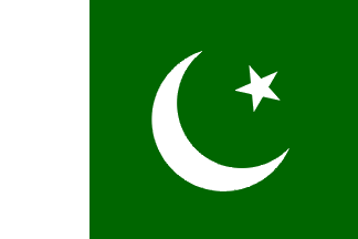Nacionalinės vėliavos, Pakistanas